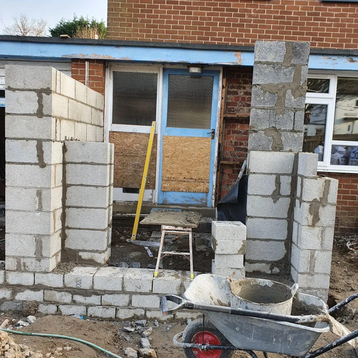 Build photo 3 of 9: Two-storey rear extension in Huddersfield