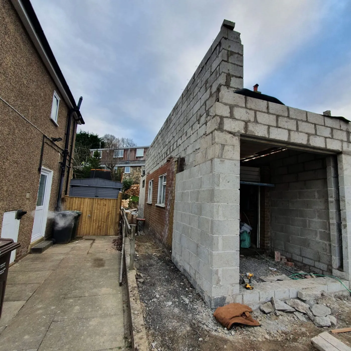 Build photo 5 of 9: Two-storey rear extension in Huddersfield