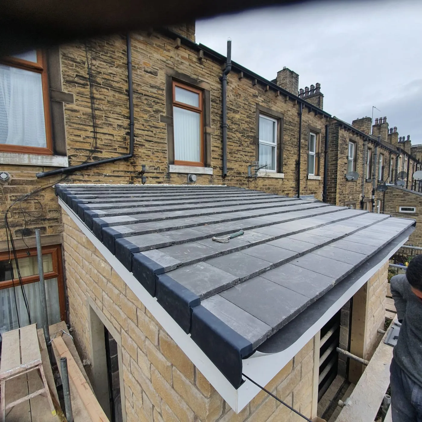 Build photo 7 of 10: Two-storey stone extension in Sheffield