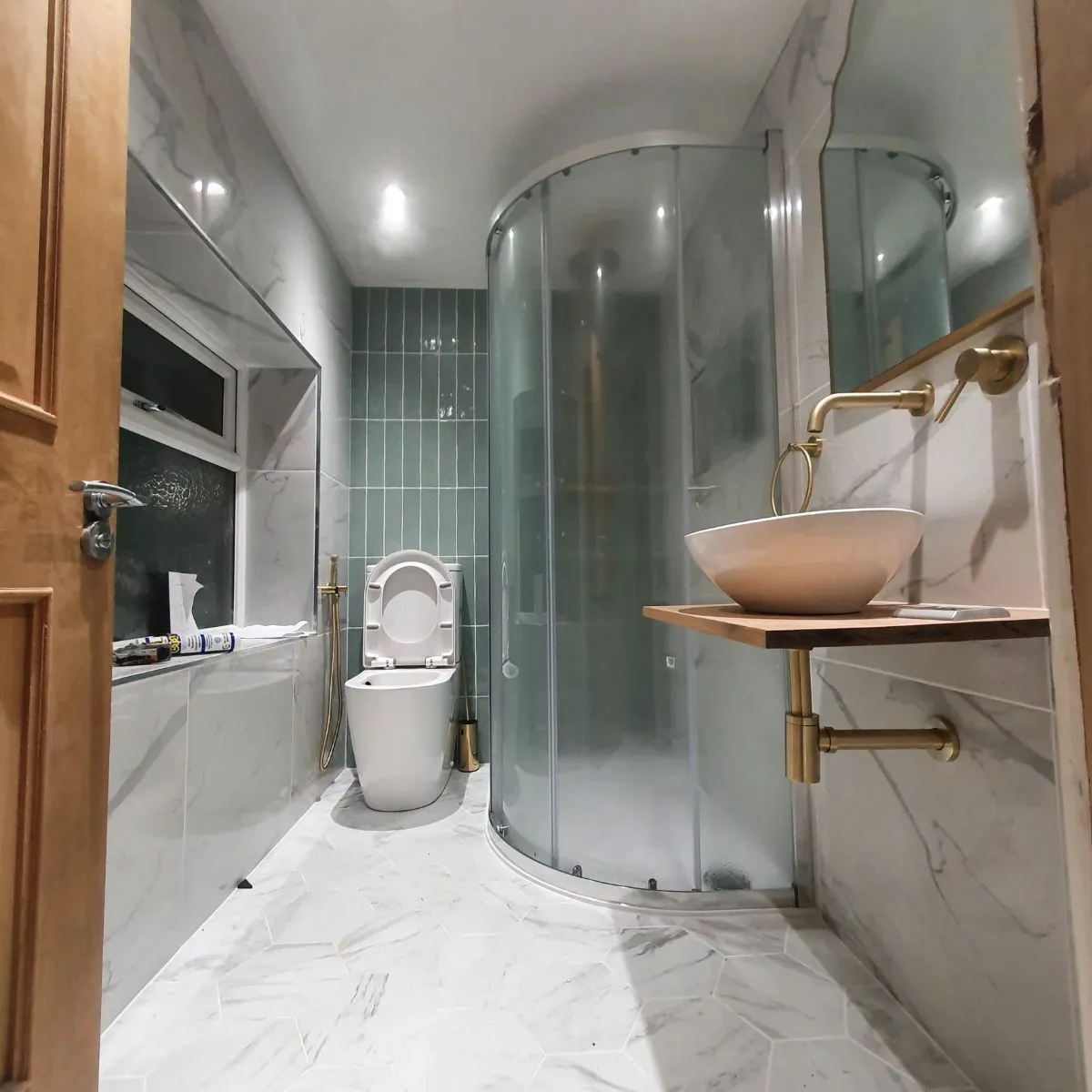 Photo 9 of 9: Bathroom refit with walk-in shower in Halifax
